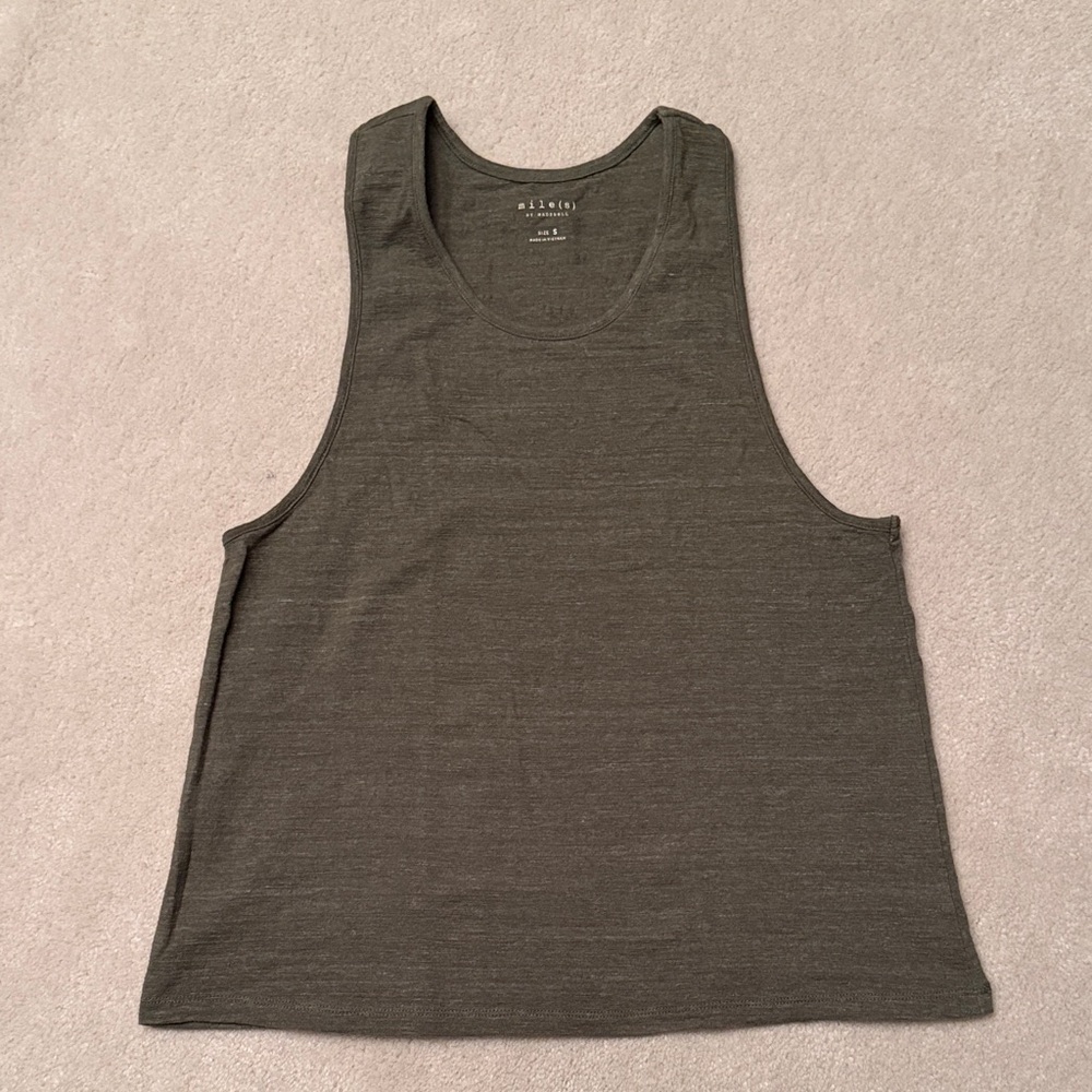 Madewell Olive Green Tank Top